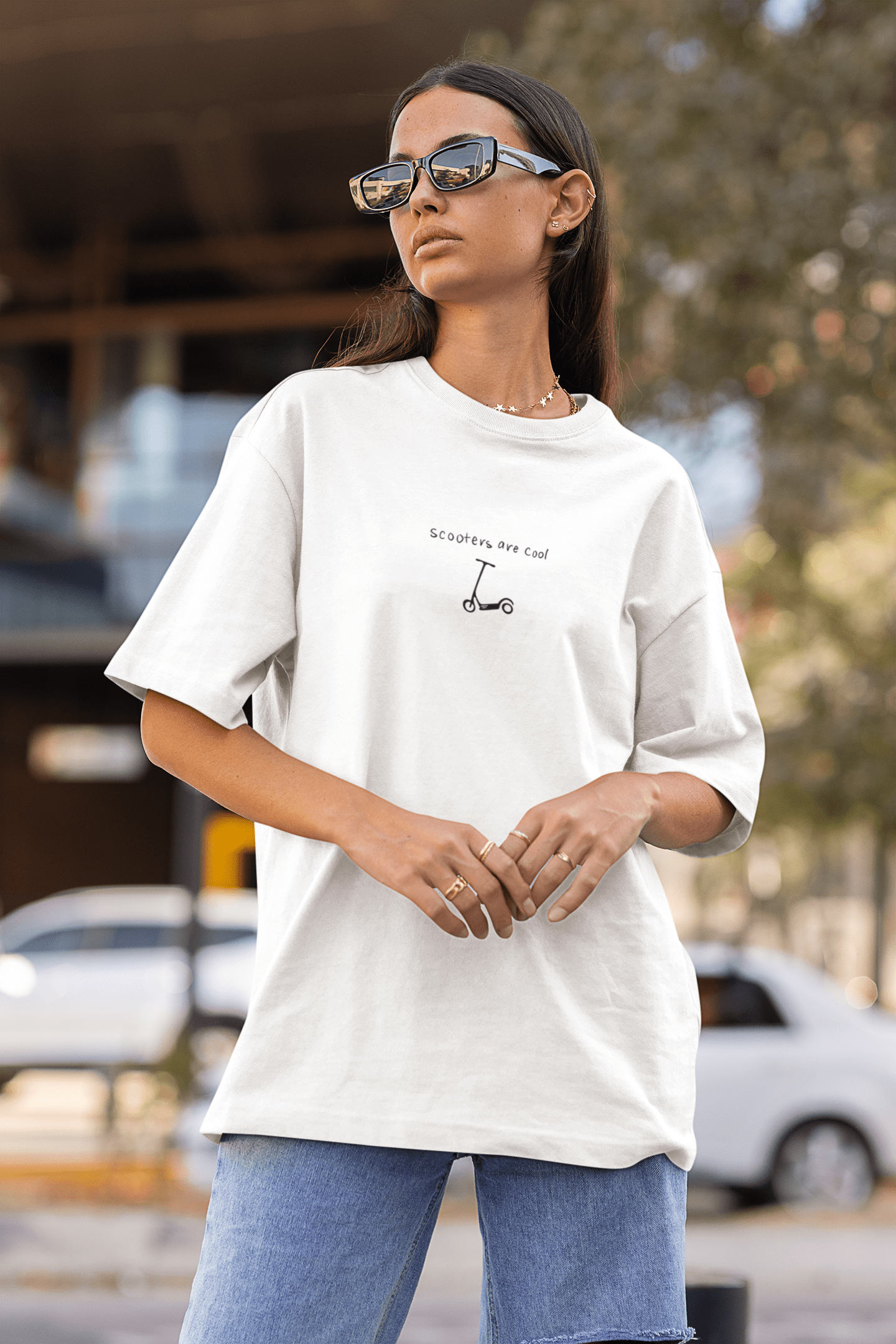 Scooters Are Cool Tee (Embroidered)