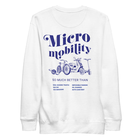 E-Bike Micromobility Crewneck