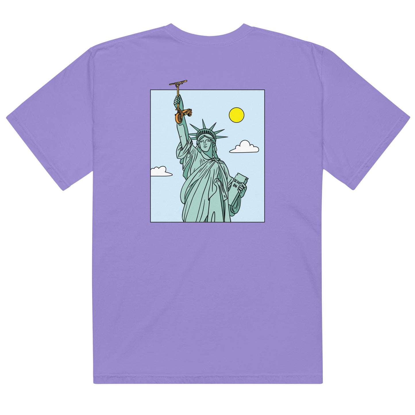 Statue of Scooter Liberation T-Shirt